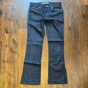 Joe's Jeans Dark Indigo Flare Leg Denim